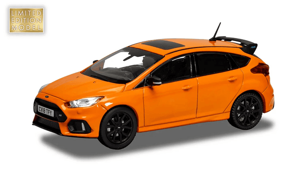 Corgi 1/43 Ford Focus  Mk.3 RS Heritage Edition Deep Orange Diecast Model