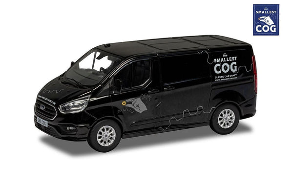 Corgi 1/43 Ford Transit Custom 300L1, Shadow Black (Richard Hammond's The Smallest Cog)