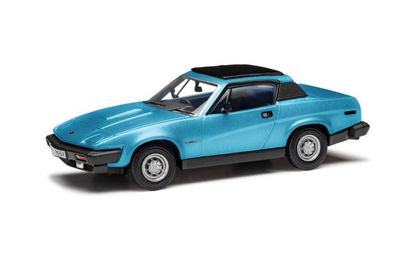 Corgi 1/43 Triumph TR7 2.0 FHC, Persian Aqua Diecast Model