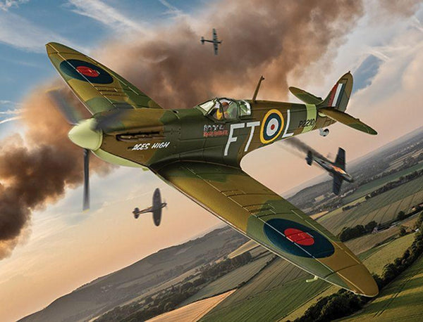 Corgi 1/72 Iron Maiden - Supermarine Spitfire MKII 'Aces High'