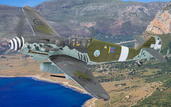 Corgi 1/72 Messerschmitt Me109G-6 (Trop) Diecast Model