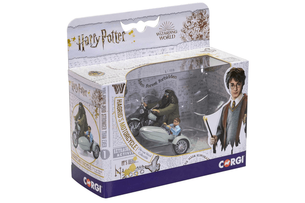 Corgi Harry Potter Hagrid Motorcycle and Sidecar Diecast Model