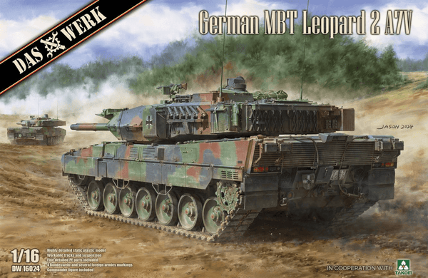 Das Werk 1/16 Leopard 2 A7V MBT