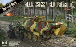 Das Werk 1/16 Sd.Kfz.251/22 Pakwagen Half-Track