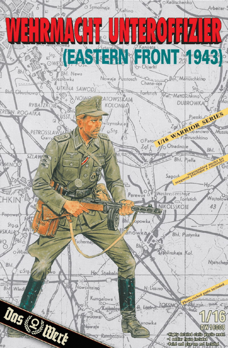 Das Werk 1/16 WWII German Wehrmacht Unteroffizier