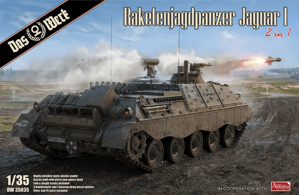 Das Werk 1/35 Raketenjagdpanzer 3 Jaguar 1