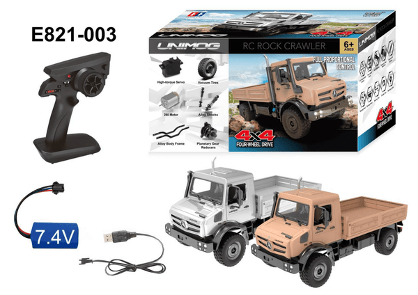 Double Eagle RC 1/20 Mercedes-Benz Unimog Rock Crawler Radio Controlled Car