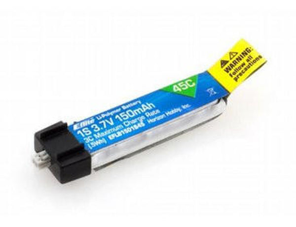 E-Flite 3.7V 150mAh 1S 45C LiPo Battery
