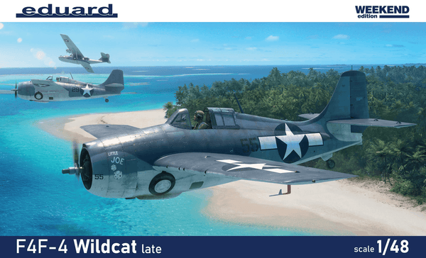Eduard 1/48 Grumman F4F-4 Wildcat Late Production Weekend Edition