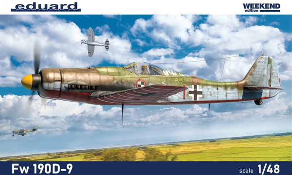 Eduard 1/48 Focke-Wulf Fw 109D-9 Weekend Edition