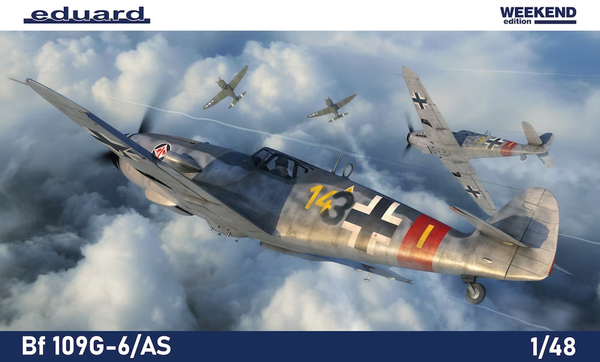 Eduard 1/48 Messerschmitt Bf 109G-6/AS Weekend Edition