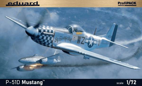 Eduard 1/72 North American P-51D Mustang ProfiPACk Edition