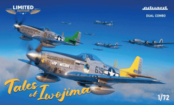 Eduard 1/72 Tales of Iwo Jima - North American P-51 Mustang Dual Combo Limited Edition