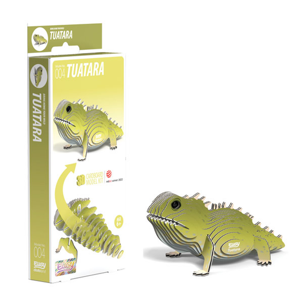 Eugy 04 Tuatara Card 3D Puzzle