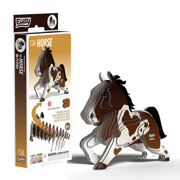 Eugy 134 Horse Card 3D Puzzle
