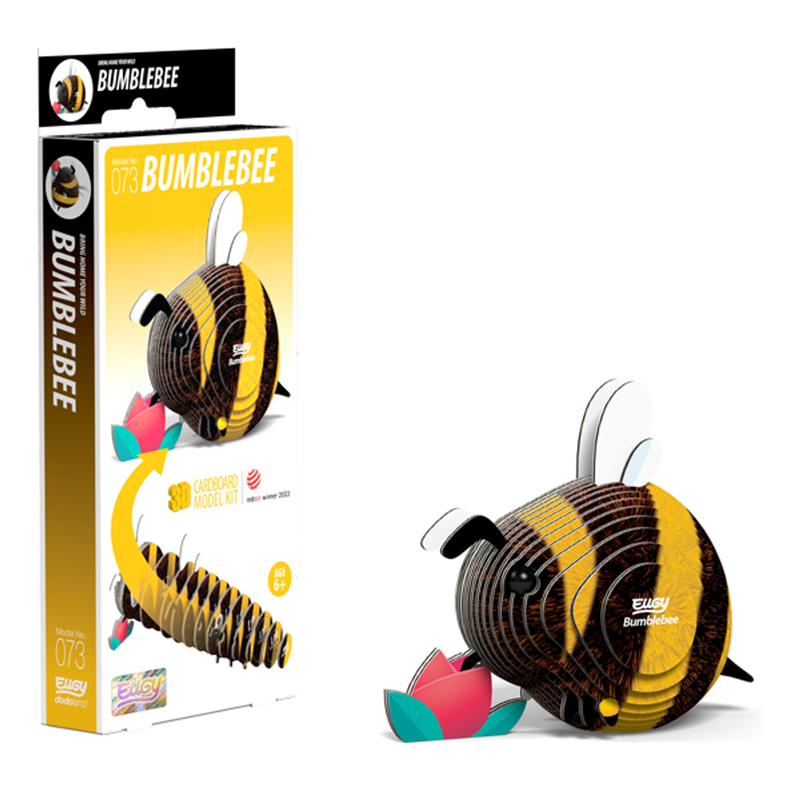Eugy 73 Bumblebee Card 3D Puzzle