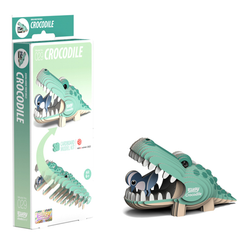 Eugy 29 Crocodile Card 3D Puzzle