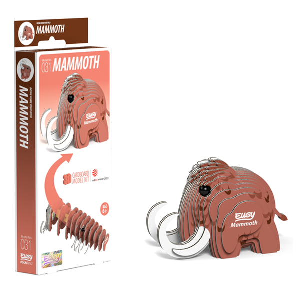 Eugy 31 Mammoth Card 3D Puzzle