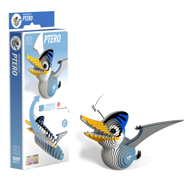 Eugy 53 Ptero Card 3D Puzzle
