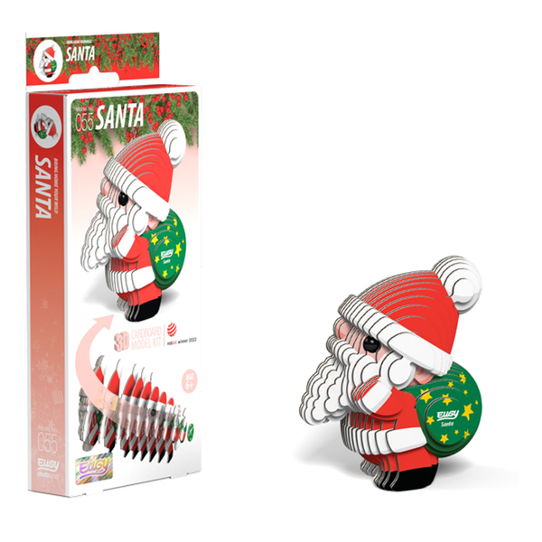 Eugy 55 Santa Card 3D Puzzle