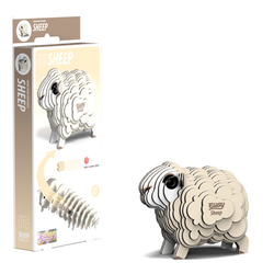 Eugy 18 Sheep Card 3D Puzzle