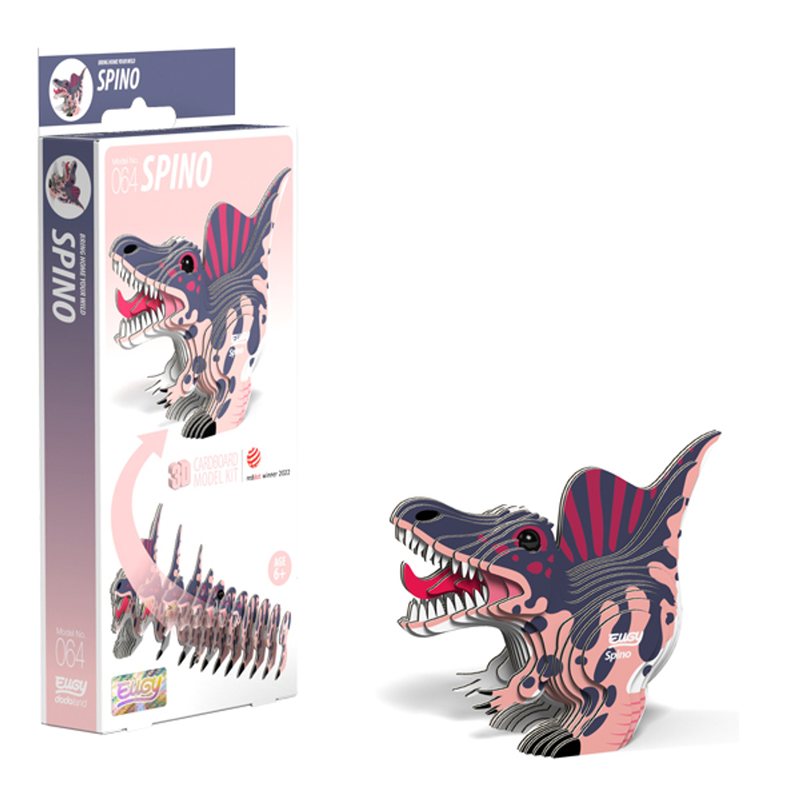Eugy 64 Spino Card 3D Puzzle