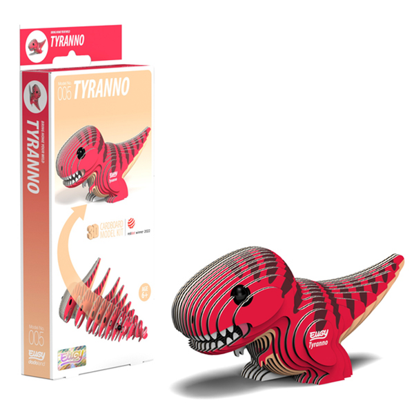 Eugy 05 Tyranno Card 3D Puzzle