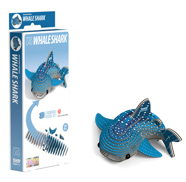 Eugy 49 Whale Shark Card 3D Puzzle