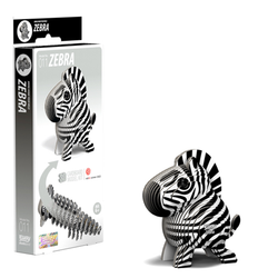 Eugy 11 Zebra Card 3D Puzzle
