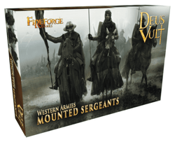 Fireforge Games 28mm Deus Vult - Mounted Sergeants