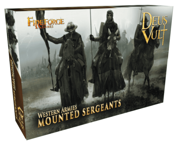 Fireforge Games 28mm Deus Vult - Mounted Sergeants