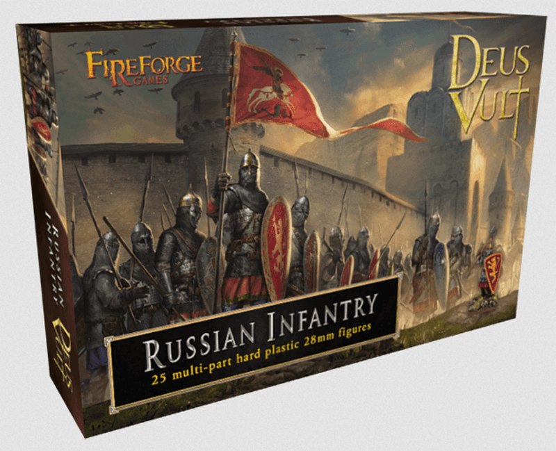 Fireforge Games 28mm Deus Vult - Russian Infantry