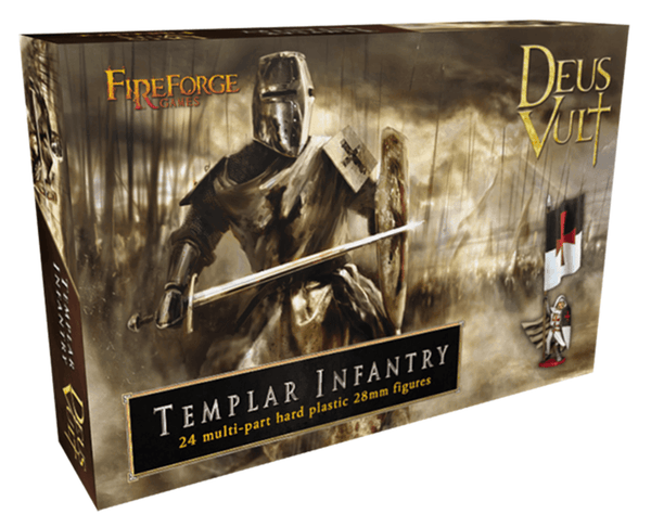 Fireforge Games 28mm Deus Vult - Templar Infantry