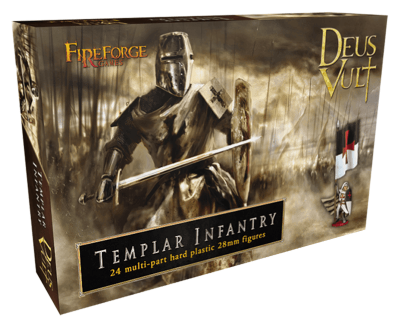 Fireforge Games 28mm Deus Vult - Templar Infantry