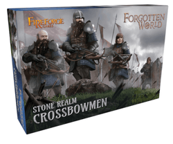 Fireforge Games 28mm Forgotten World - Stone Realm Dwarf Crossbowmen