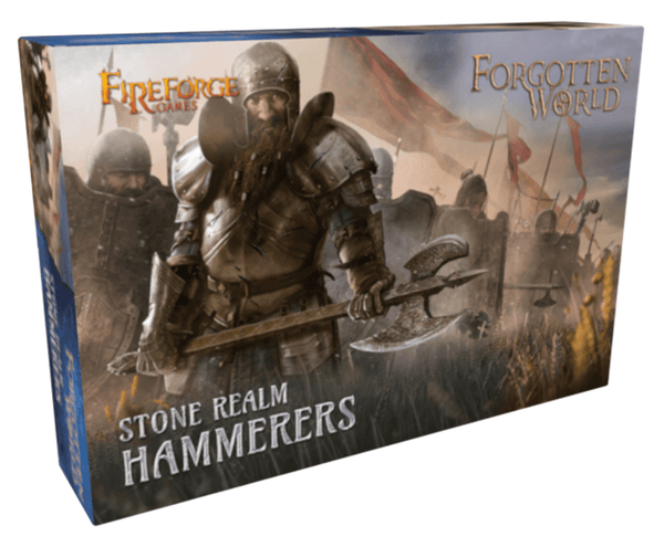 Fireforge Games 28mm Forgotten World - Stone Realm Dwarf Hammerers