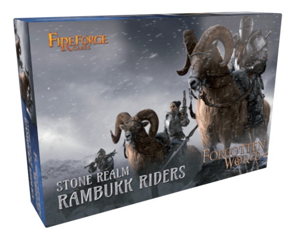 Fireforge Games 28mm Forgotten World - Stone Realm Dwarf Rambukk Raiders