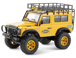 FMS 1/24 Land Rover Defender D90 RTR Yellow Off-Road Vehicle