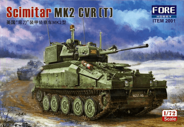 Fore Hobby 1/72 FV107 Scimitar Mk.2 CVR(T)