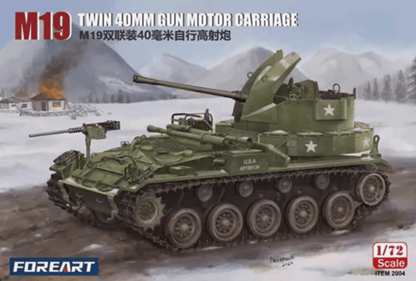 Fore Hobby 1/72 M19 MGMC 40mm Multiple Gun Motor Carriage