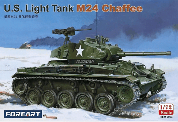 Fore Hobby 1/72 M24 Chaffee Light Tank