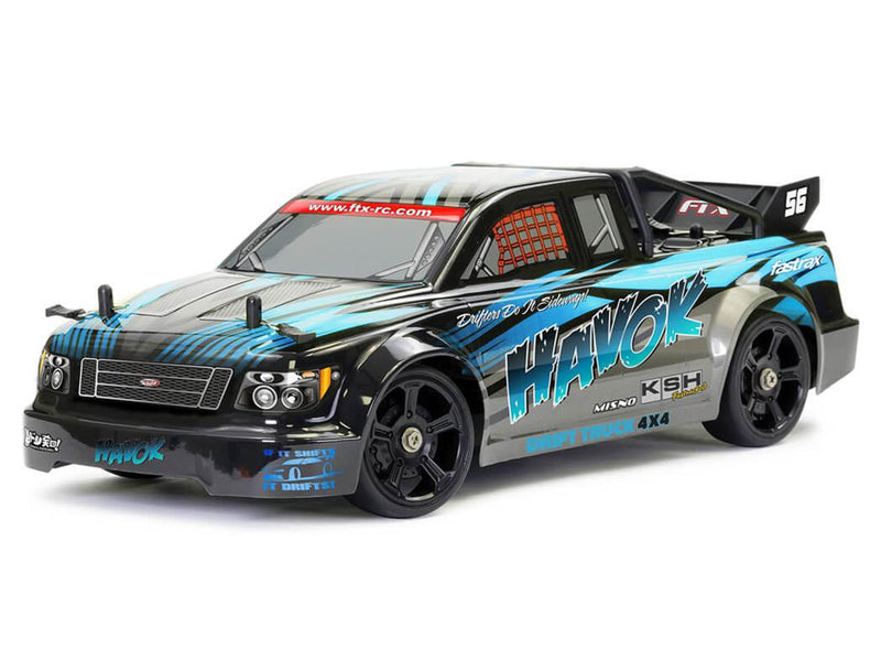 FTX RC 1/14 Havoc 4WD RTR Brushed Drift Truck Blue