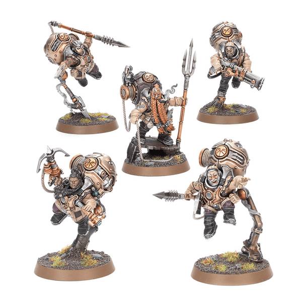 Games Workshop Age of Sigmar - Kharadron Overlords - Vongrim Harpoon Crew or Salvagers