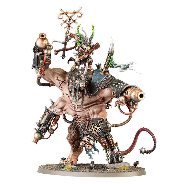 Games Workshop Age of Sigmar - Skaven - Thanquol On Boneripper