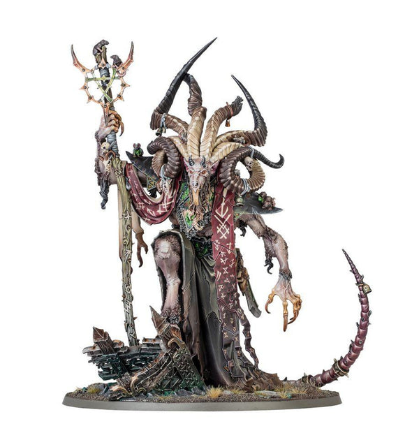 Games Workshop Age of Sigmar - Skaven - Vizzik Skour Prophet of The Horned Rat