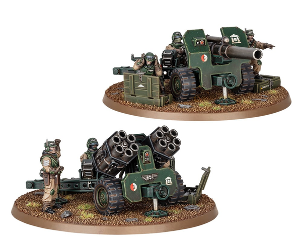 Games Workshop Warhammer 40,000 - Astra Militarum - Cadian Field Ordnance Battery