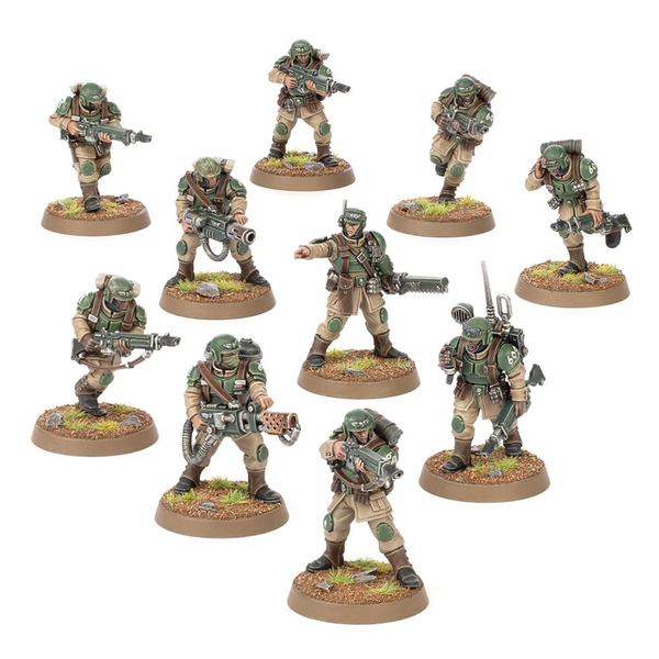 Games Workshop Warhammer 40,000 - Astra Militarum - Cadian Shock Troops