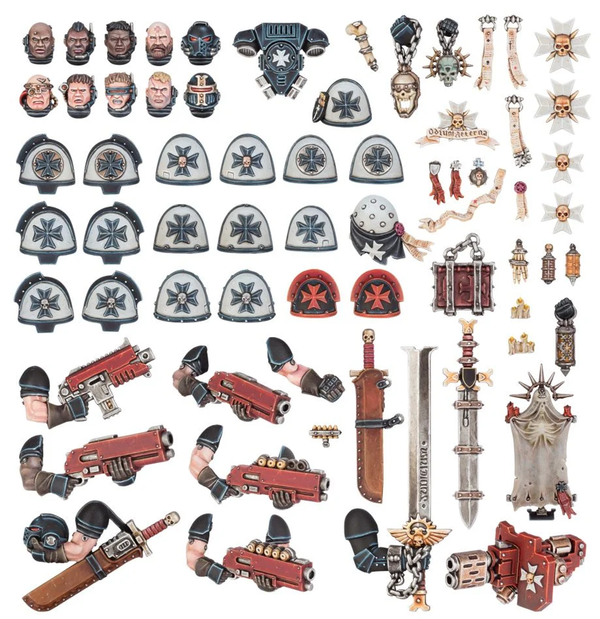 Games Workshop Warhammer 40,000 - Black Templars - Upgrades & Transfers