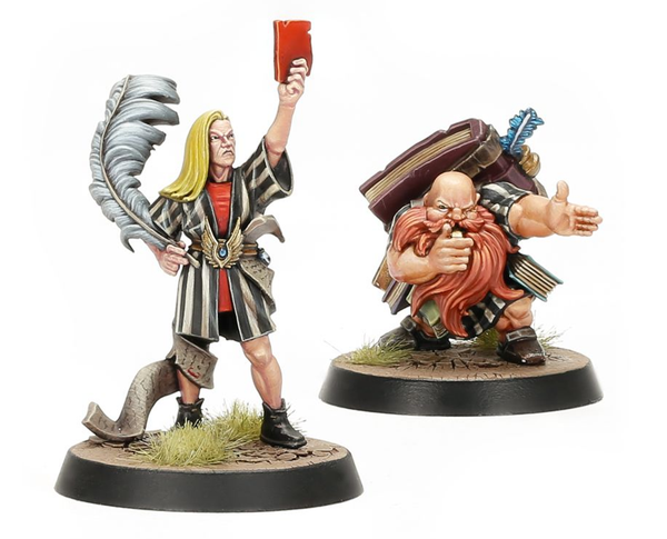 Games Workshop Blood Bowl - Elf and Dwarf Biased Referees