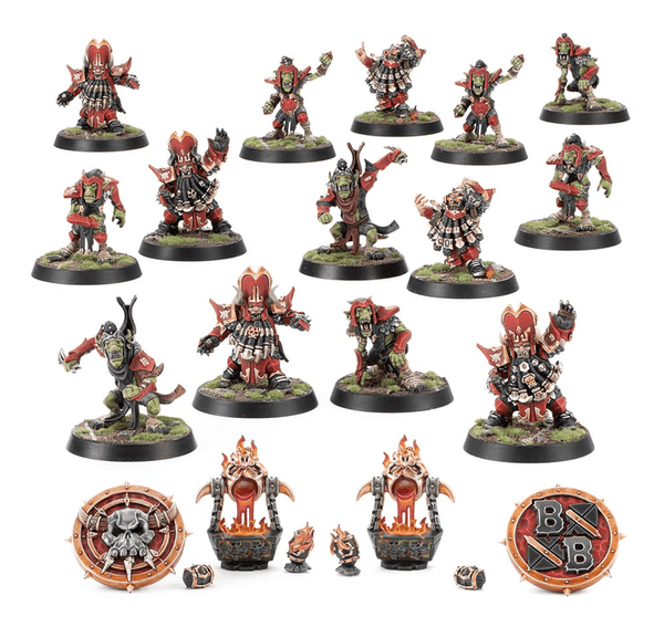 Games Workshop Blood Bowl - Team - Chaos Dwarf Team - The Zharr-Naggrund Ziggurats